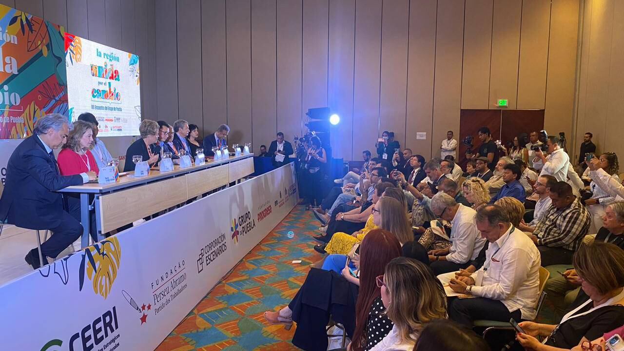 El VIII Encuentro del Grupo de Puebla se lleva a cabo en la ciudad de Santa Marta este 10 y 11 de noviembre.