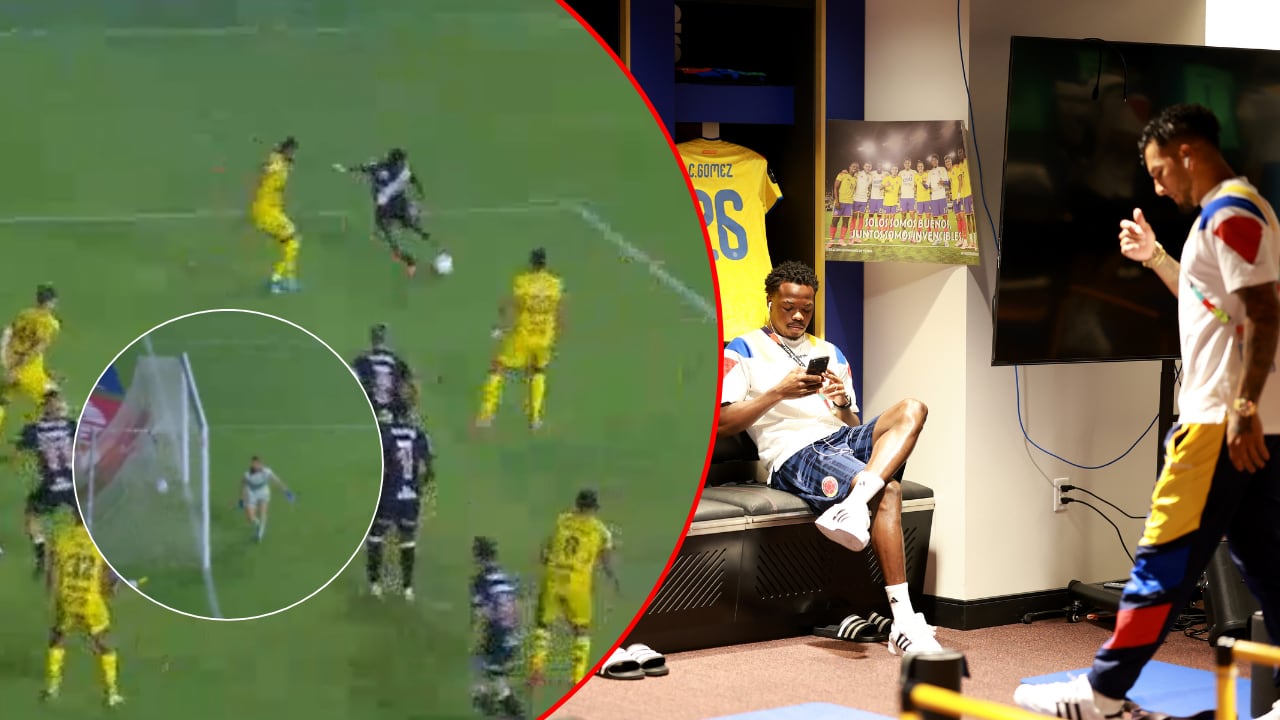 Carlos Andrés Gómez clavó golazo en Vasco Da Gama a su vuelta del Mundial 2026, donde jugó un minuto.