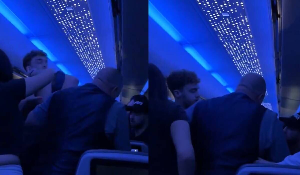 El vuelo conducía a los viajeros desde Londres a Estados Unidos