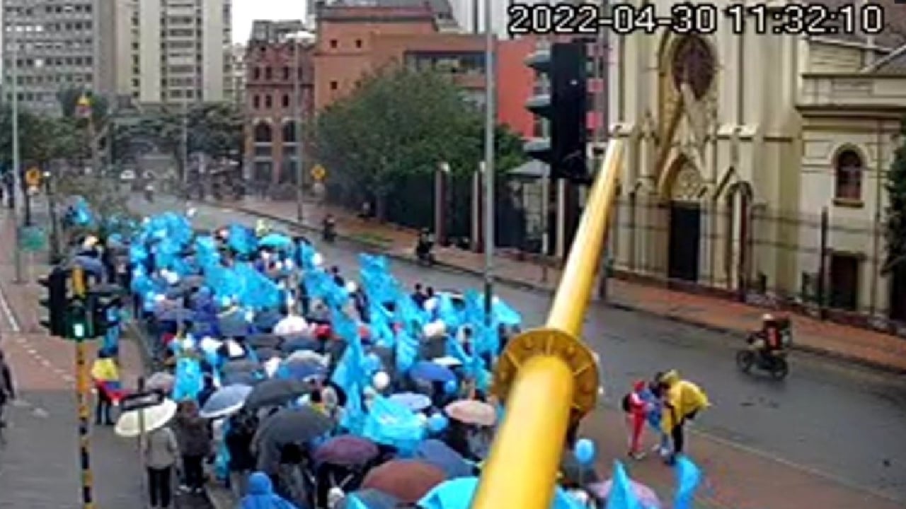 Imagen tomada de @Bogotatránsito