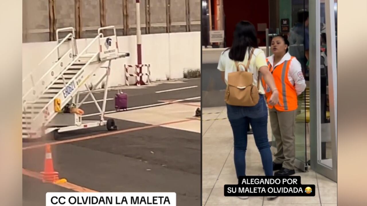 “¡Paren el avión!”, " no puede ser”, continúan diciendo entre risas nerviosas las dos jóvenes pero sin advertir a los miembros de la tripulación sobre el acontecimiento.