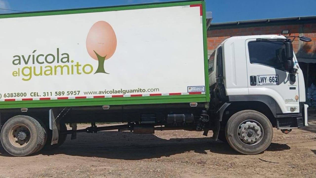 Uno de los vehículos robados.