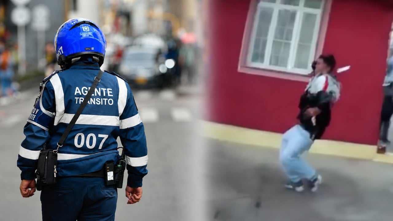 El más reciente video muestra a un hombre con un cuchillo amenazando a un agente.