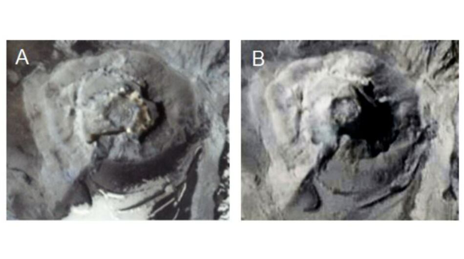 Cráter Arenas del volcán Nevado del Ruiz.