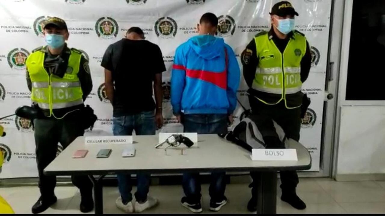 Capturados delincuentes en Cali, Policía Metropolitana de Cali