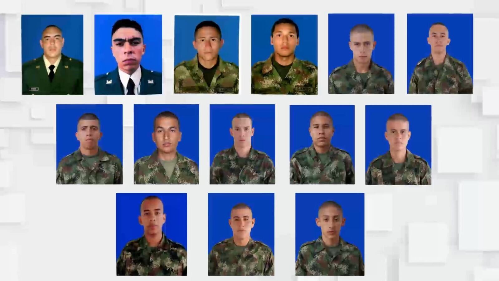 Militares asesinados en Tame, Arauca, en agosto de 2013