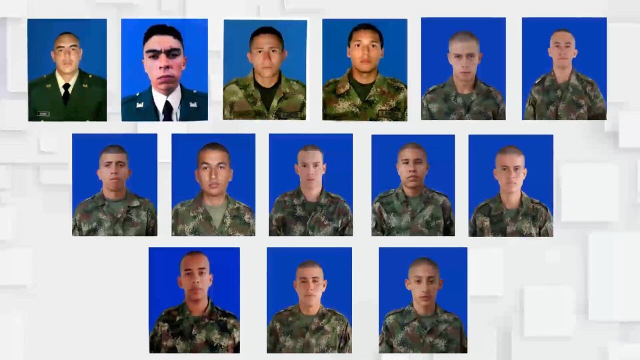 Militares asesinados en Tame, Arauca, en agosto de 2013