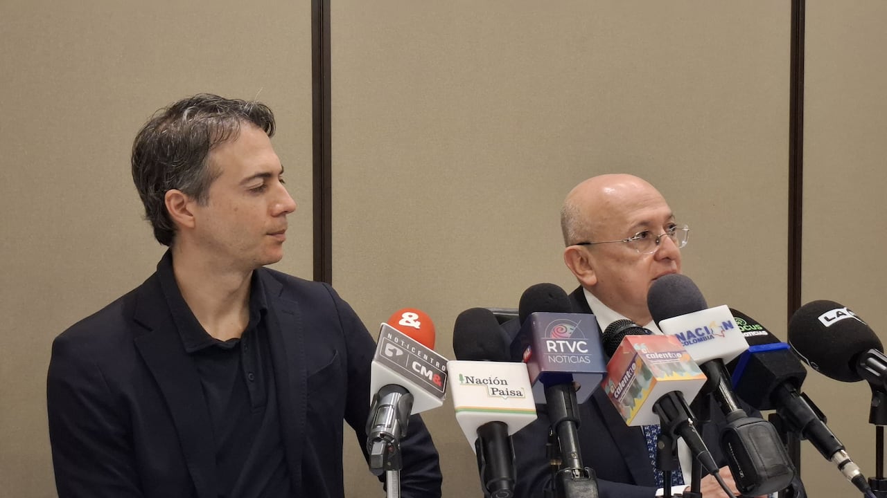 Daniel Quintero y Eduardo Montealegre.