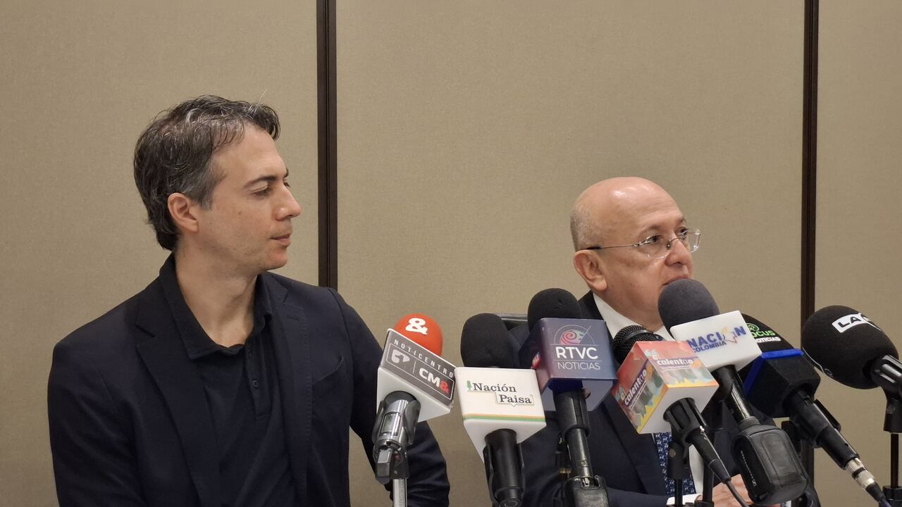 Daniel Quintero y Eduardo Montealegre.