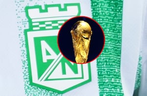 Escudo Atlético Nacional / Título de la Copa del Mundo