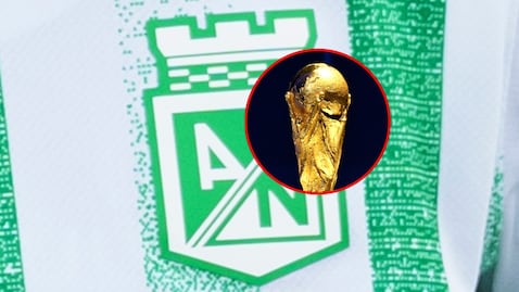 Escudo Atlético Nacional / Título de la Copa del Mundo