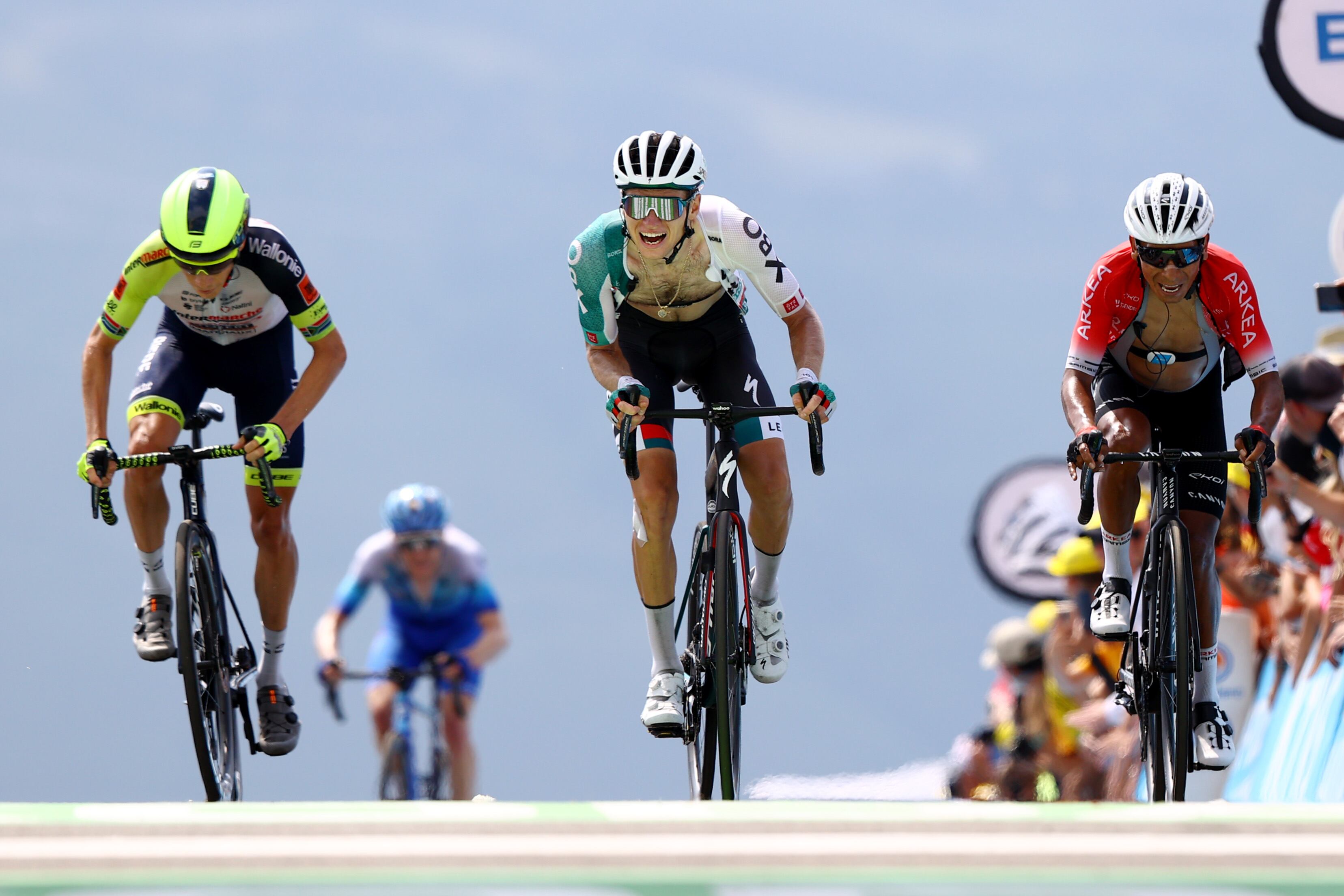 El boyacense arribó en la décima casilla de la etapa 17.