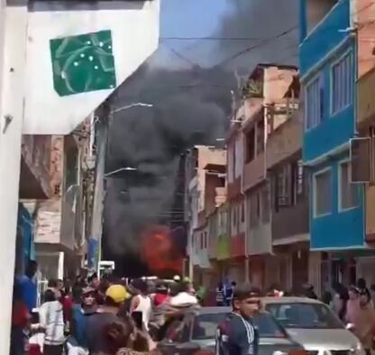 Se desconoce hasta el momento el origen exacto del incendio.