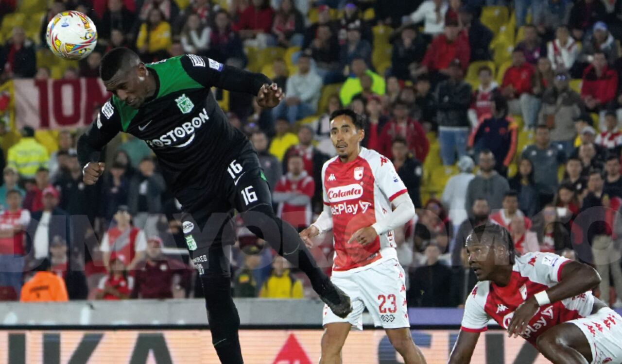 Nacional vs. Santa Fe por la fecha 13 de la Liga Betplay 2023