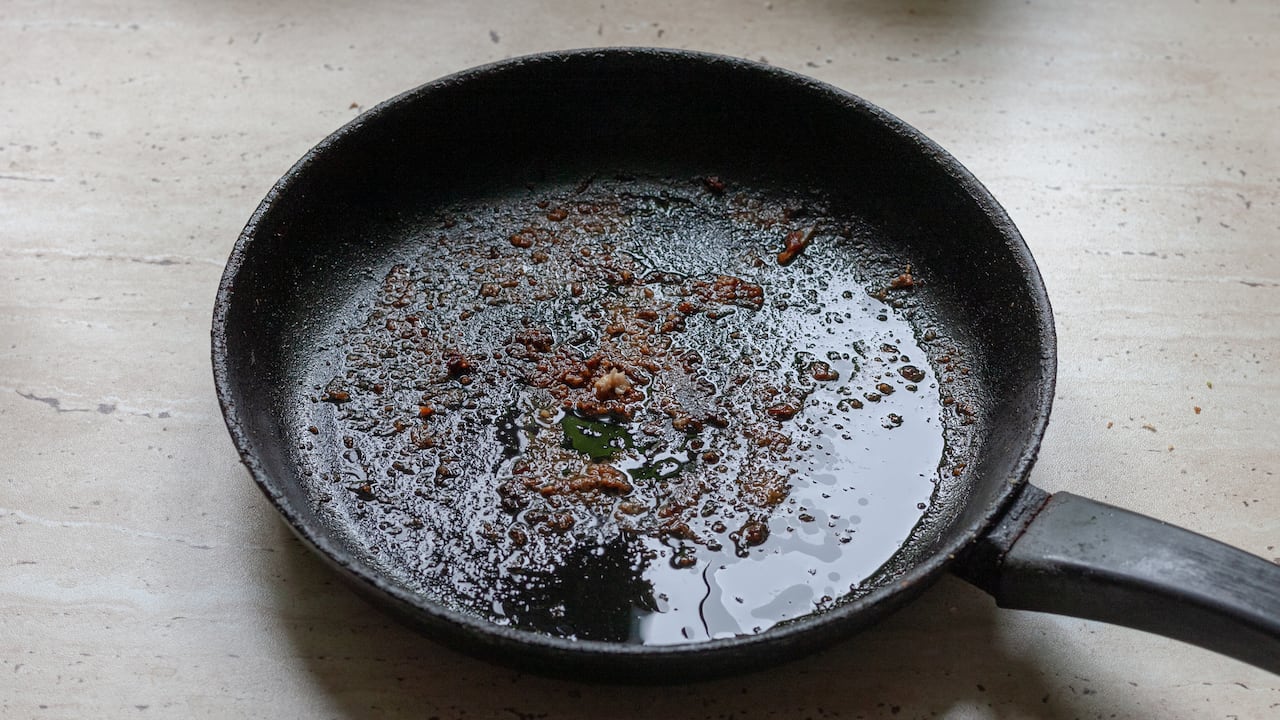 aceite quemado