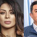 Marbelle cantante de música popular y Jorge Iván Ospina, acalde de Cali.