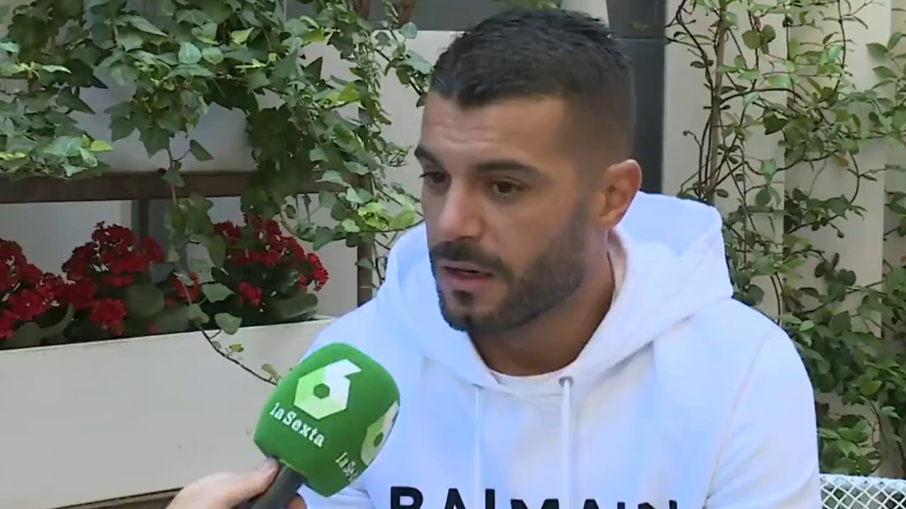 Iago Falque en entrevista con El Chiringuito de Jugones.