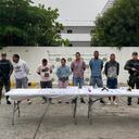 Estas personas capturadas serían determinadoras de las extorsiones a nombre de 'Los Costeños'.