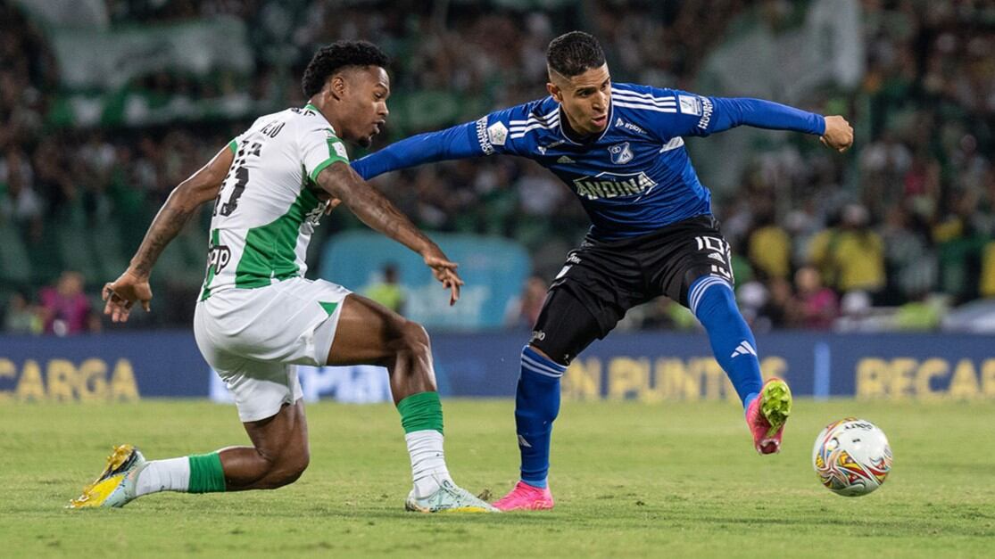 Daniel Cataño y Nelson Palacio en la final de la Liga BetPlay