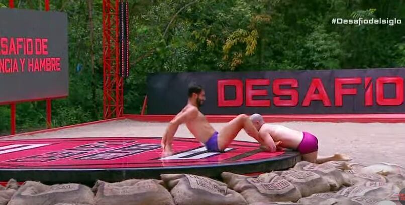 Este fue el momento en el que Andrey sufrió fuerte herida en el rostro.