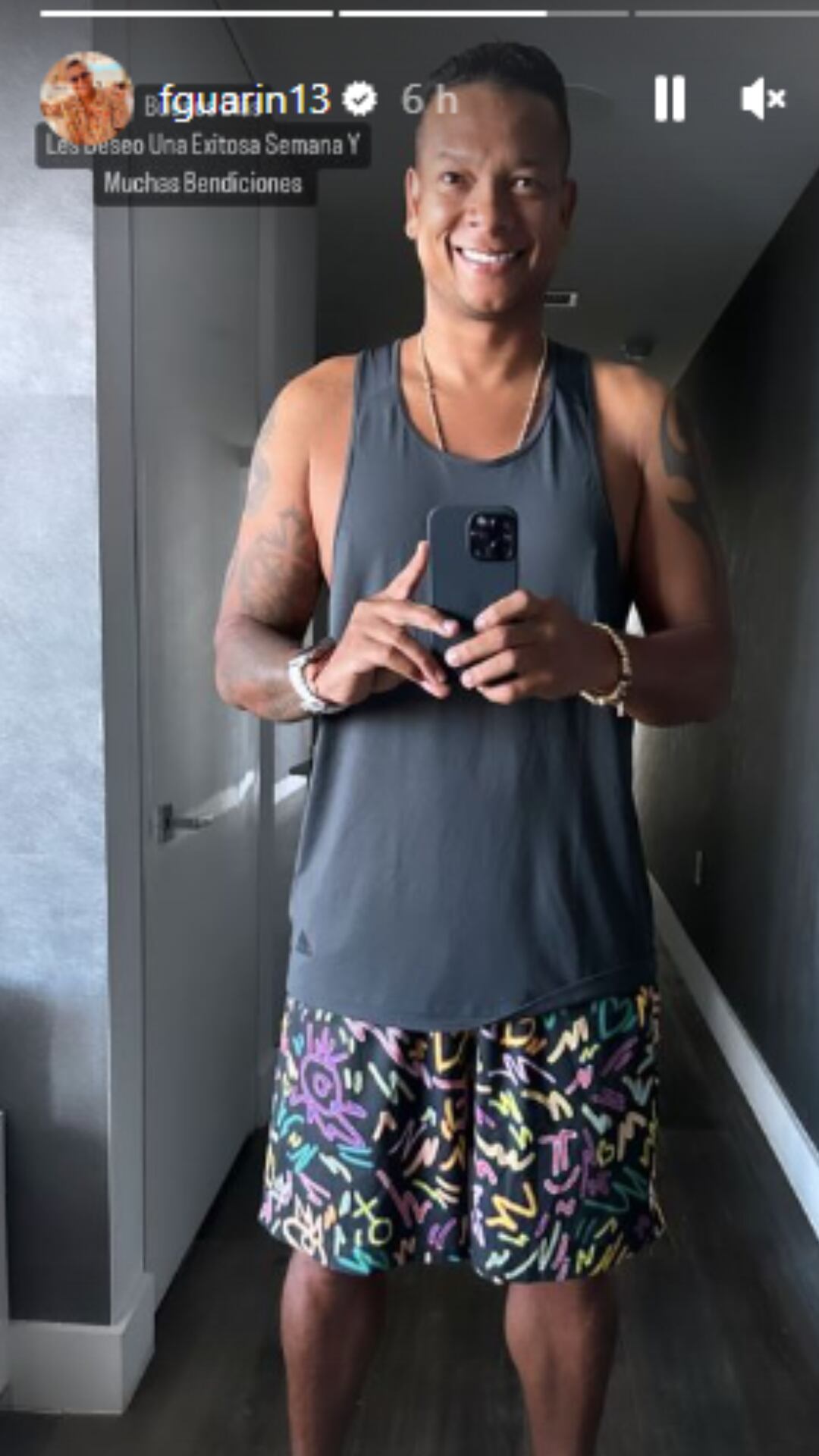 Fredy Guarín y su avance en el proceso para volver a un mejor estado físico.