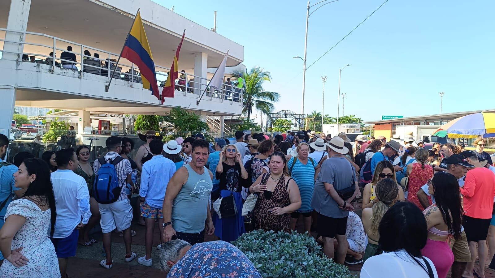 Muelle de Cartagena este 28 de noviembre.