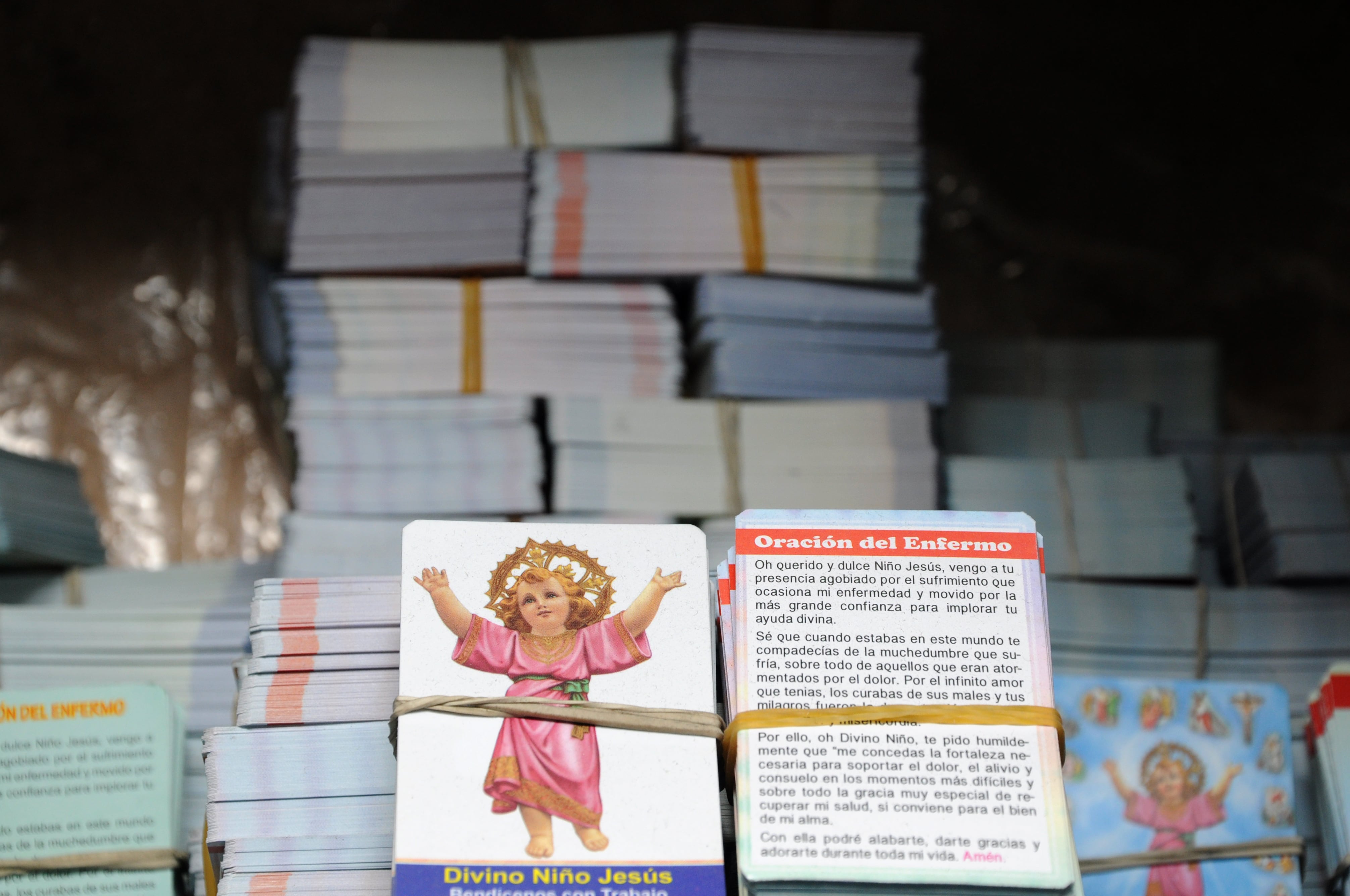 A cada Santo se le atribuye una condición y una oración para quien lo necesite.