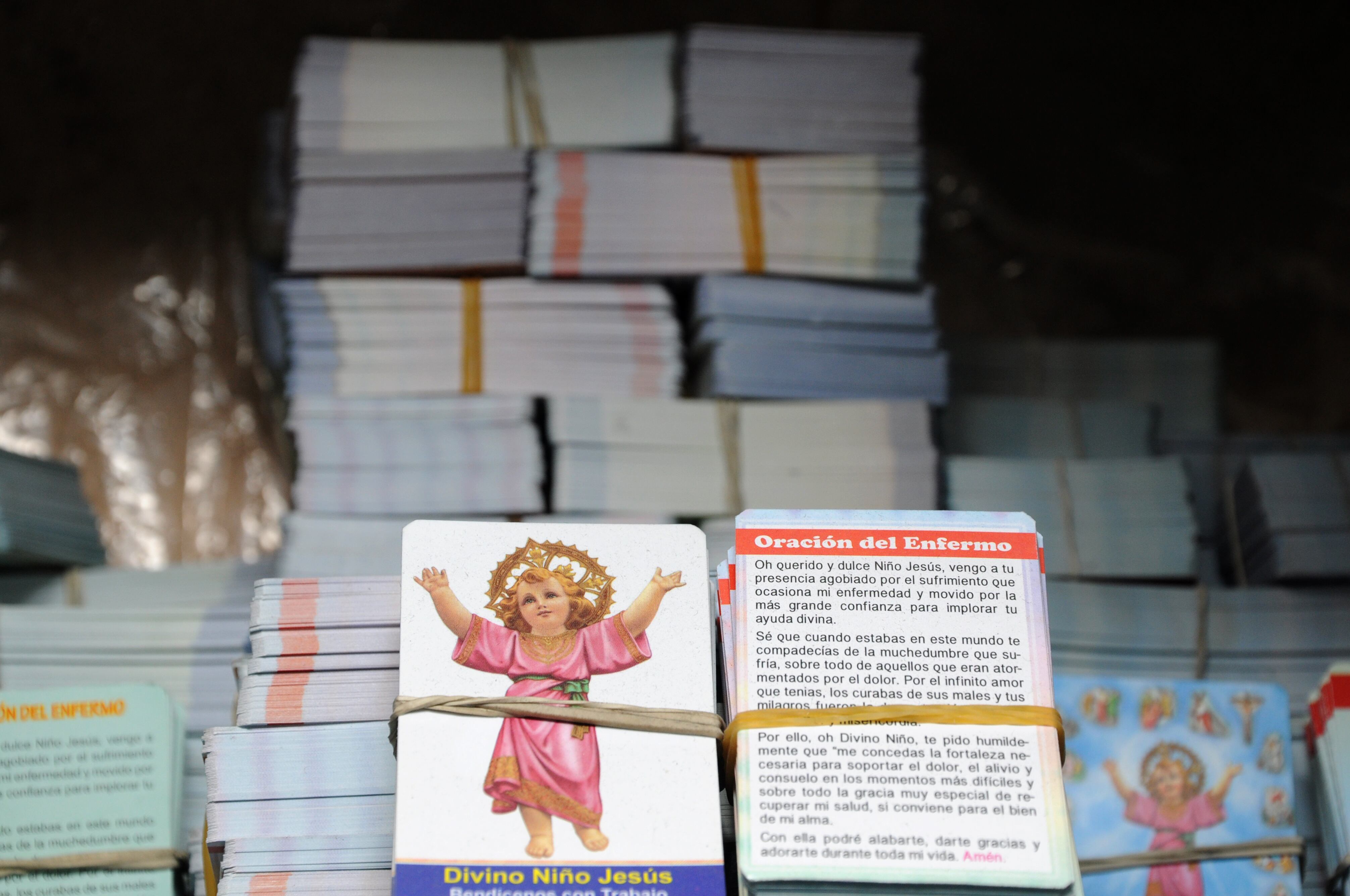 A cada Santo se le atribuye una condición y una oración para quien lo necesite.