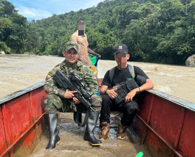 Alias Kevin, integrante de las disidencias de las Farc.