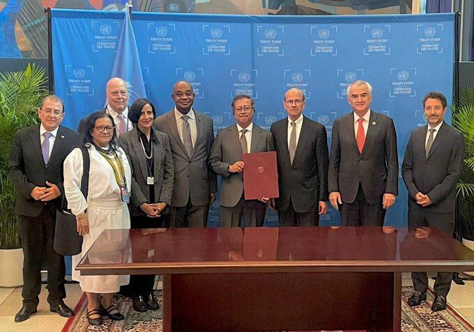 Presidente Gustavo Petro en la ONU