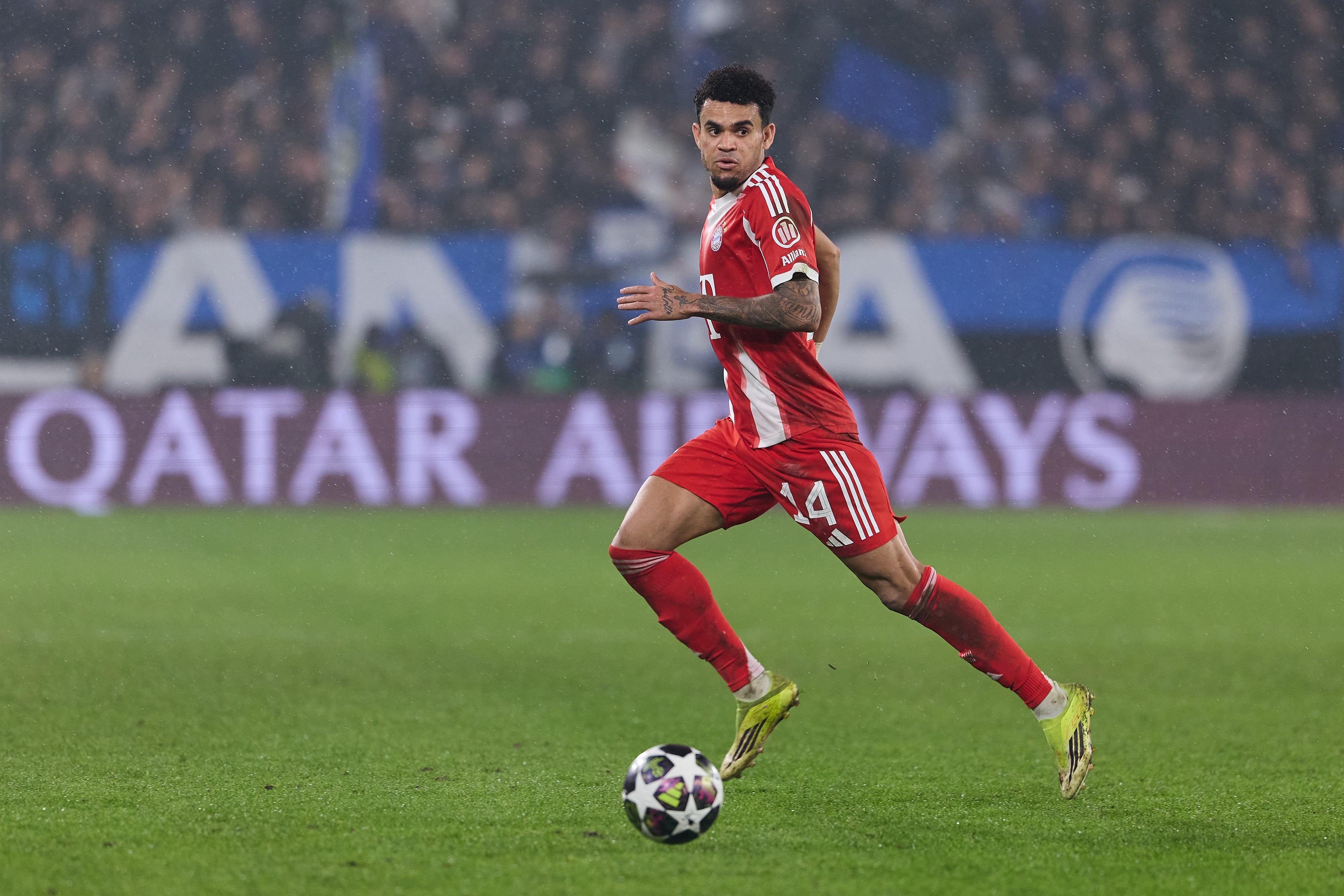 Luis Díaz contra Atalanta.