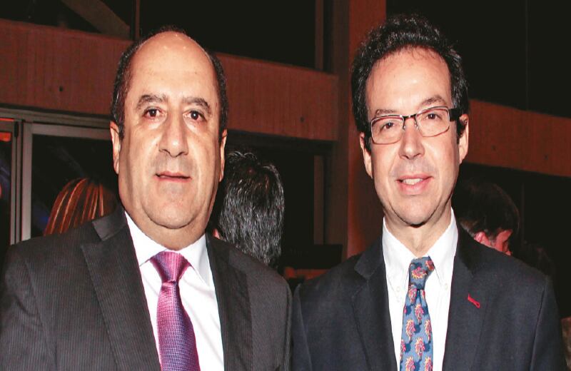 Carlos Arturo Gallego y Vicente Casas.