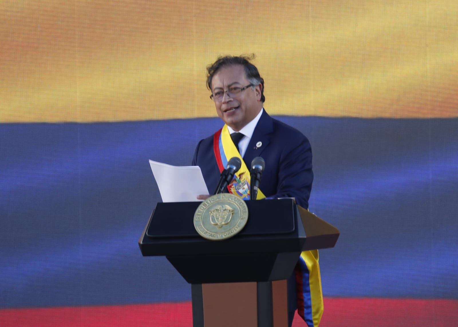 Posesión Presidente Gustavo Petro, discurso