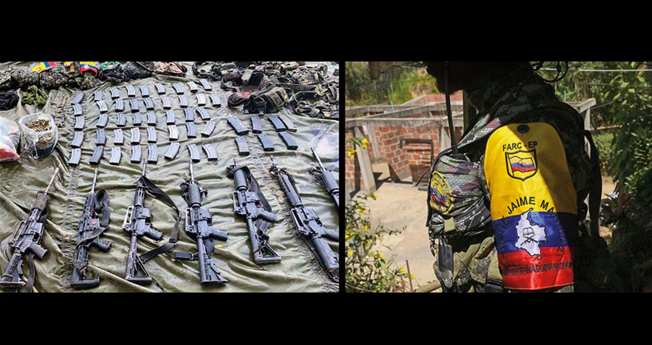 La “junta del narcotráfico”, aparentemente, capitaliza a grupos armados ilegales en Colombia, entre ellos las disidencias de las Farc y el Clan del Golfo.