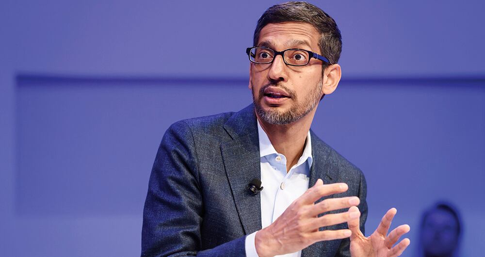 Sundar Pichai es el director ejecutivo de Google desde el año 2015.