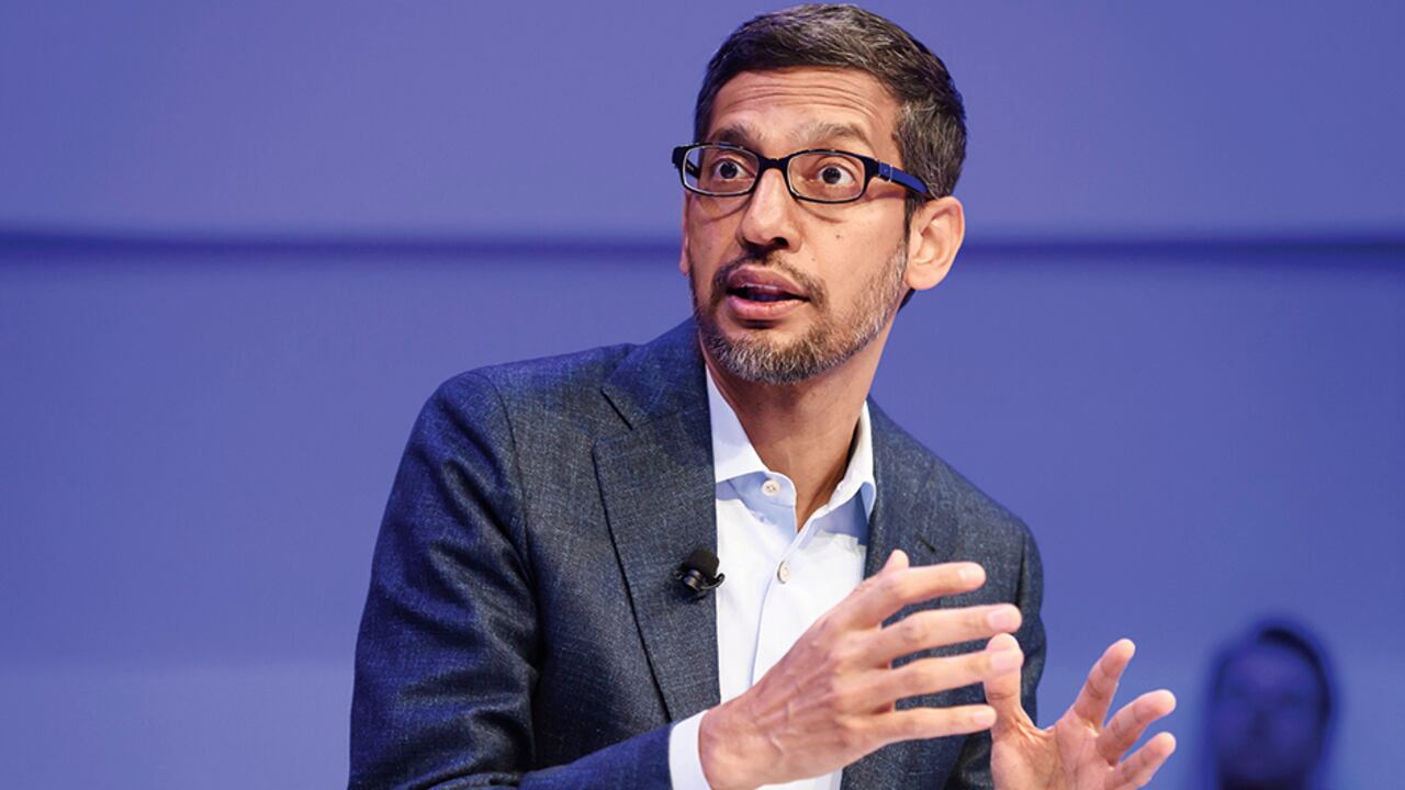 Sundar Pichai es el director ejecutivo de Google desde el año 2015.