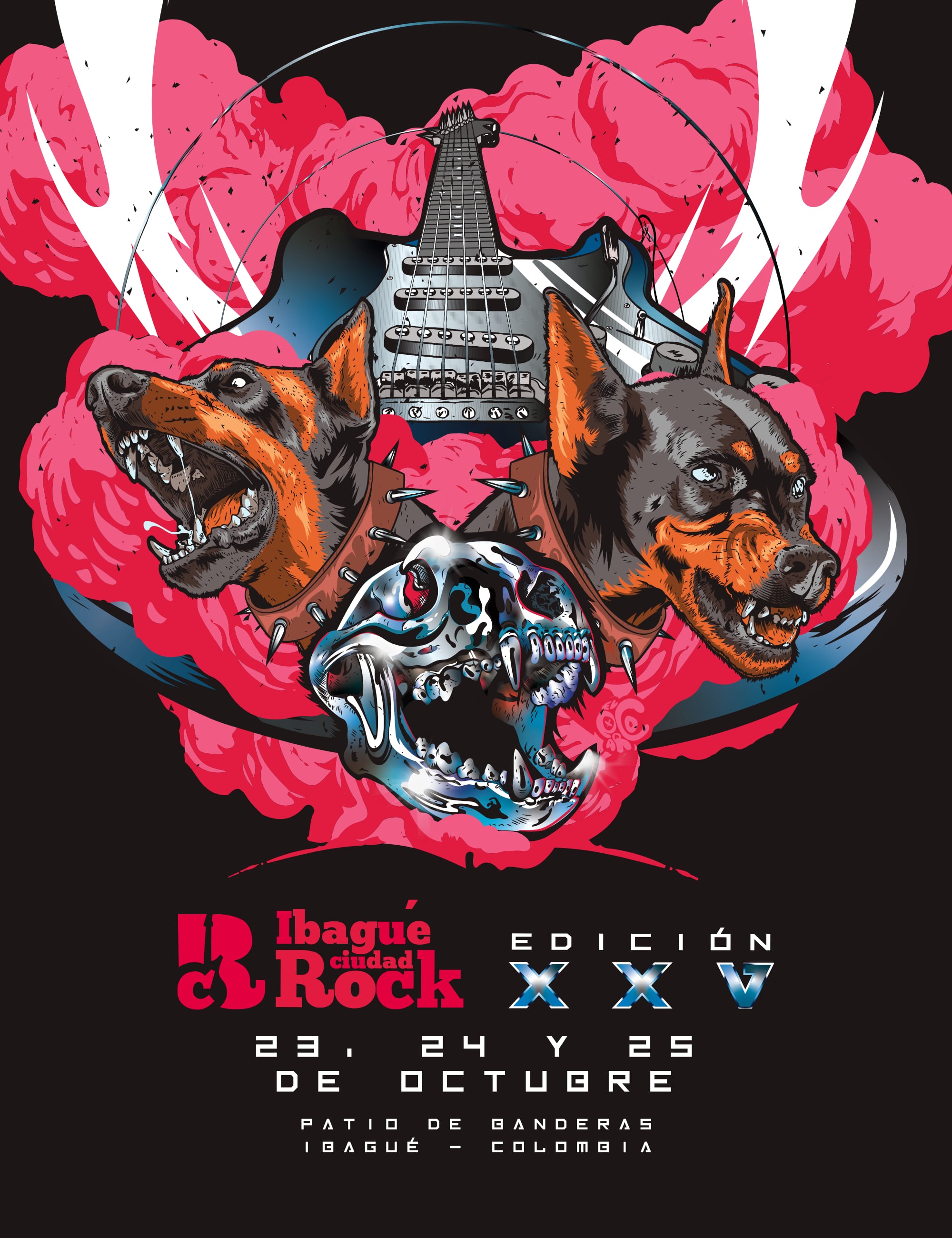 Tres universos convivirán: el rock y el metal, Electronic Sessions e Ibagué Ciudad Geek. El evento evoluciona en sus 25 años de historia.