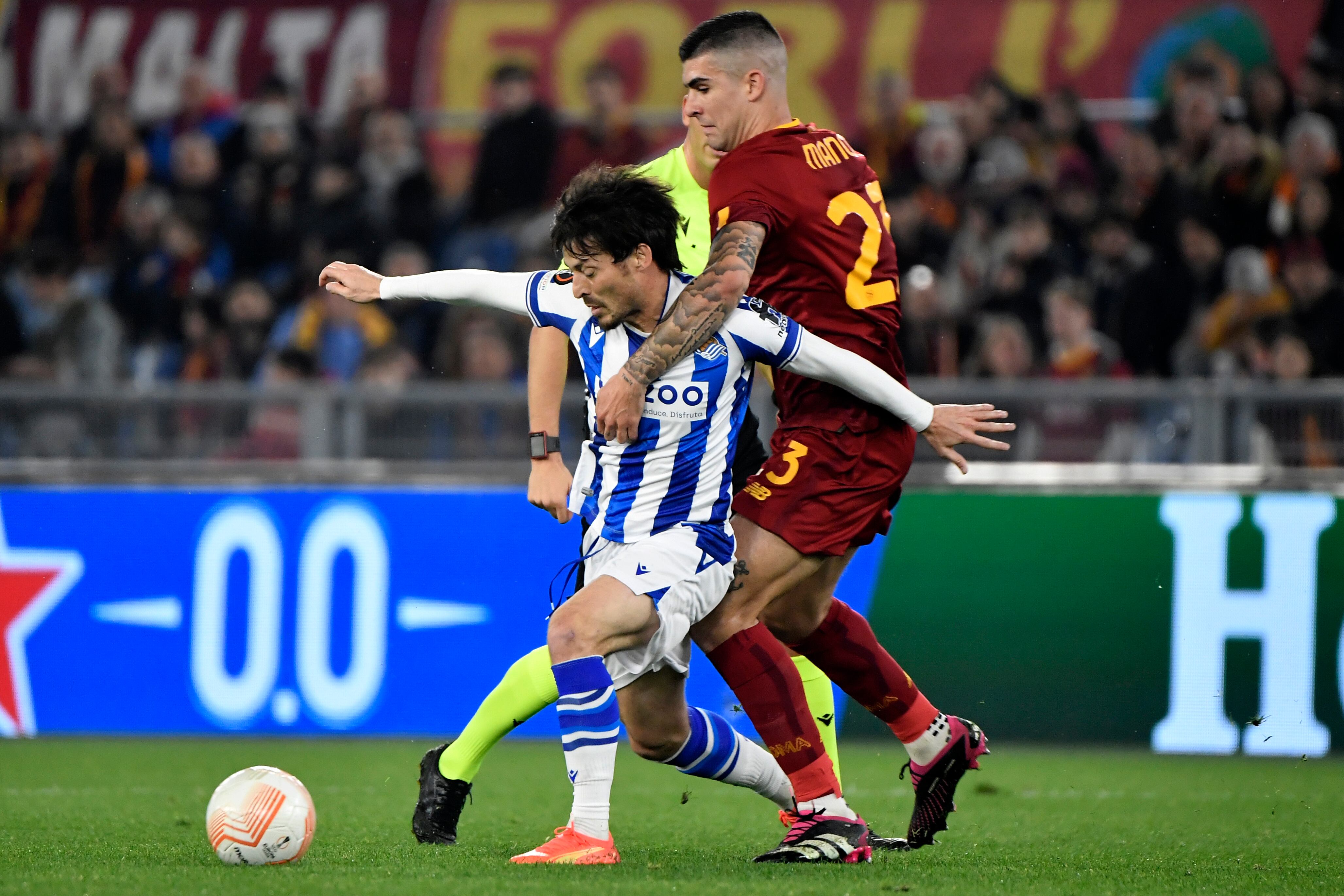 David Silva en la Real Sociedad.