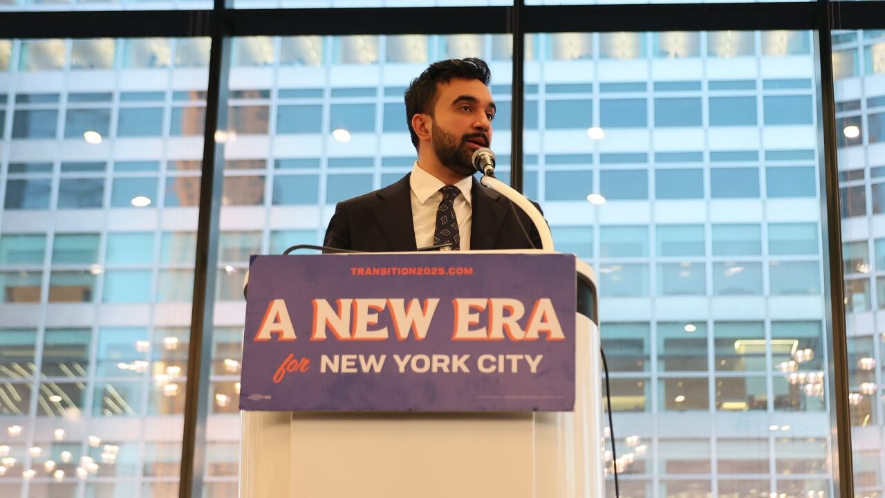 Zohran Mamdani hizo el anuncio.