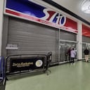 La tienda de cadena Olímpica fue cerrada por la Dian.