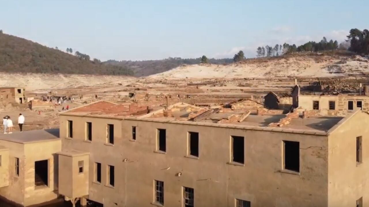 Aceredo, inundado para dar paso a un embalse en la década de 1990