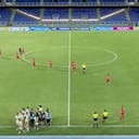 Polémica en el fútbol femenino.