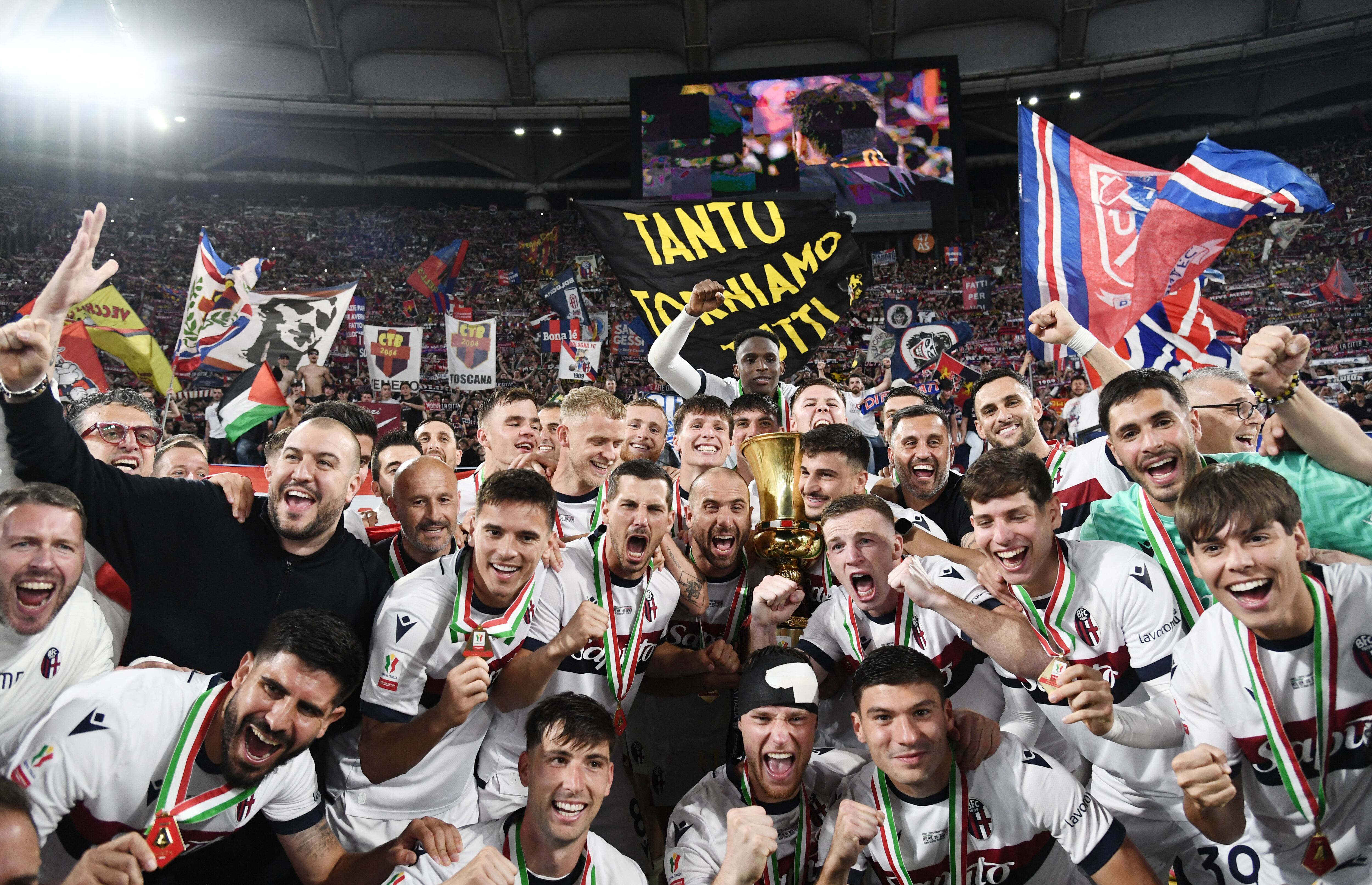 Jhon Lucumí Bolonbia Copa de Italia