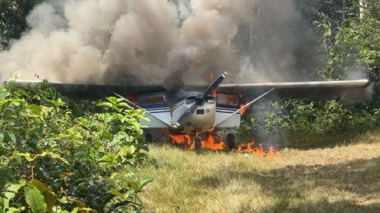 Avioneta interceptada en Brasil
