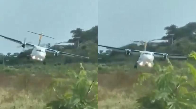 El hecho quedó grabado en video.