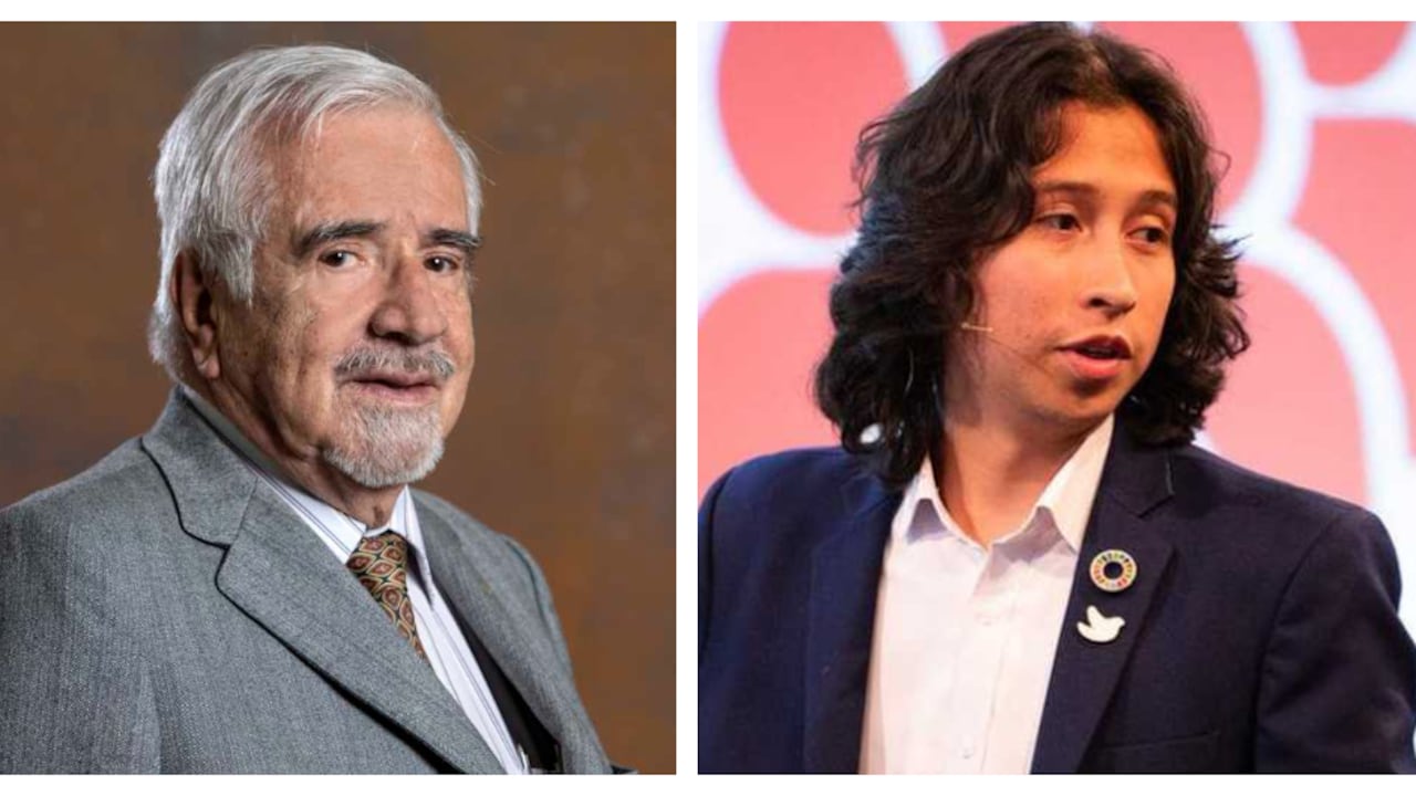 El concejal Julián Rodríguez Sastoque (a la derecha) calificó al congresista de "retrógrado, machista, homofóbico y misógino".