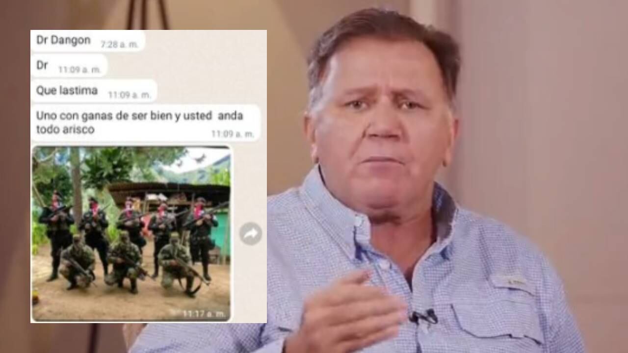 Indalecio Dangond es presuntamente amenazado por el ELN.