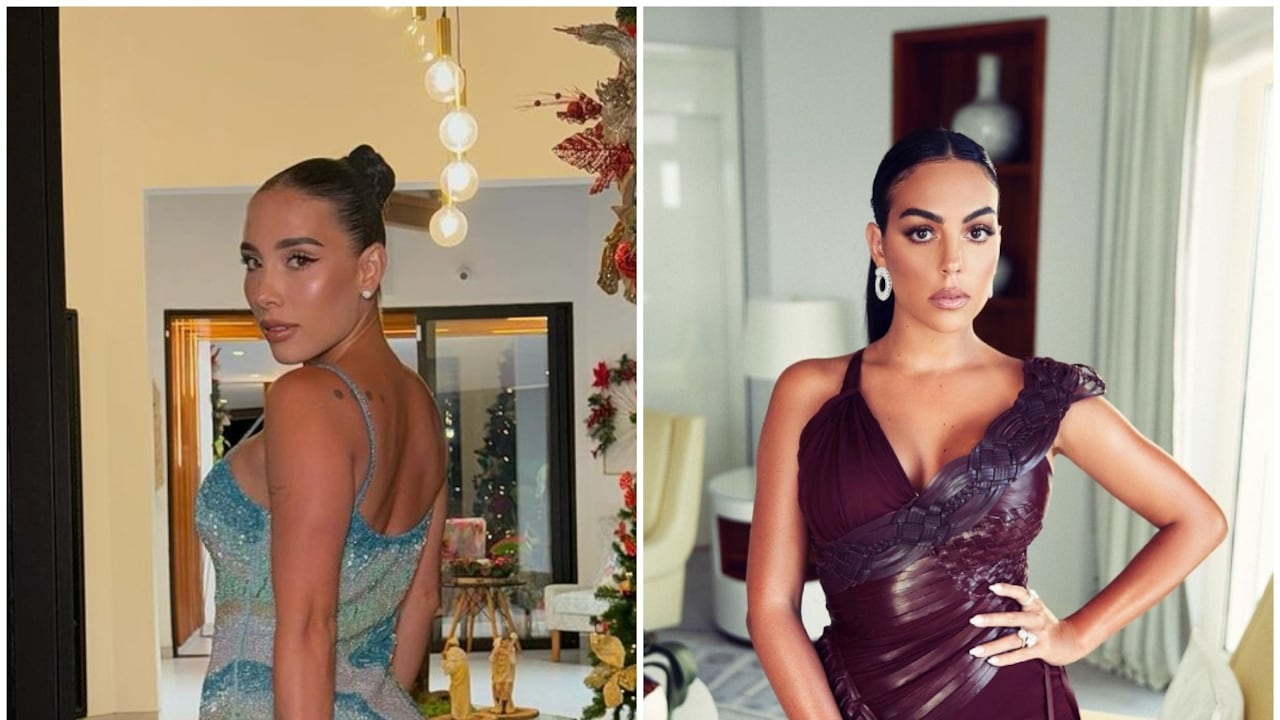 Luisa Fernanda W y Georgina Rodríguez