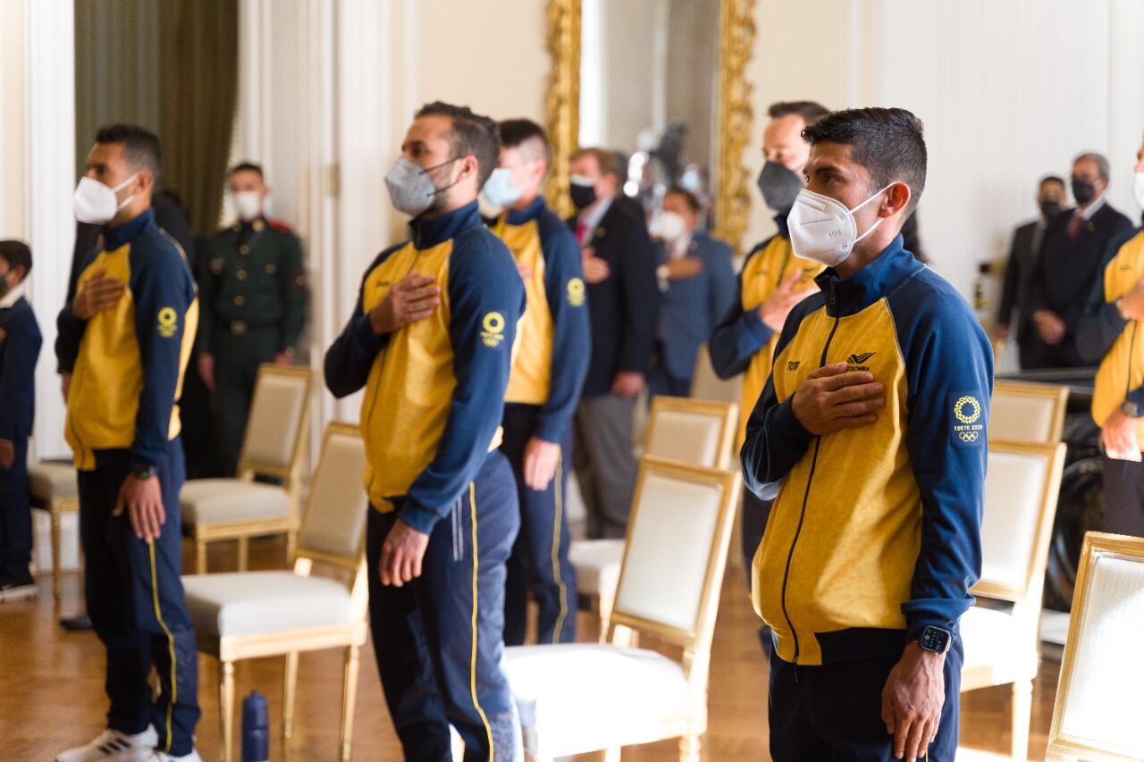 Deportistas colombianos Juegos Olímpicos Tokio