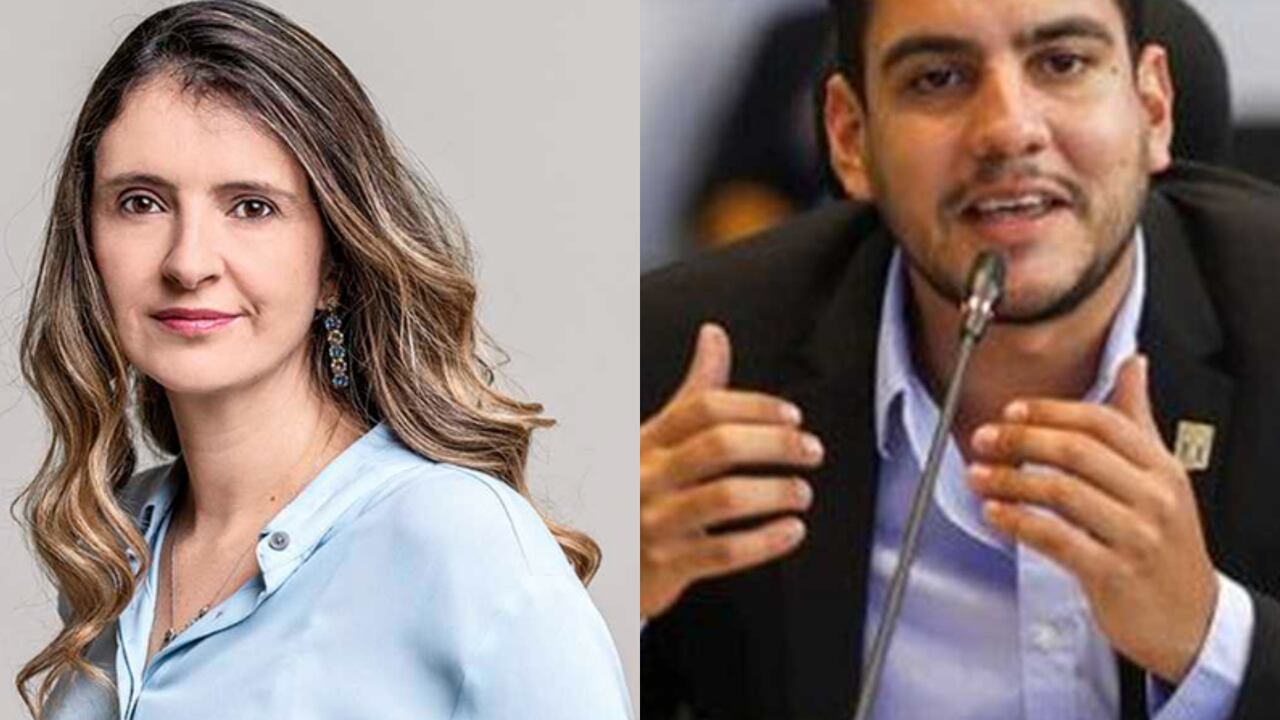 Paloma Valencia criticó comportamiento de Álex Flórez Foto: juan Carlos sierra-semana - Tomada de Twitter @alexflorezh
